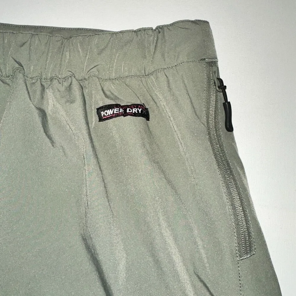 NWT Little Donkey Andy Womens Large Athletic Skort‎ Khaki Build-in Shorts UPF 50